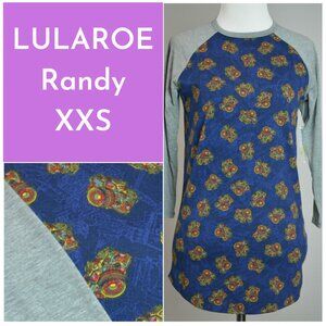 BNWT Lularoe Camera Print Randy XXS